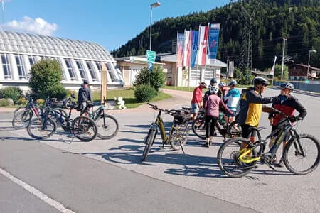 Radtour Sallfelden - Bsuch OG. Hochfilzen 