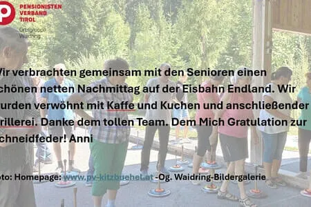 Gem. Nachmittag Pensionisten & Senioren